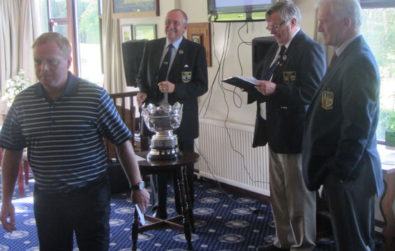 #caption-116 Presentation of 3rd place - County Captain AJ Edwards