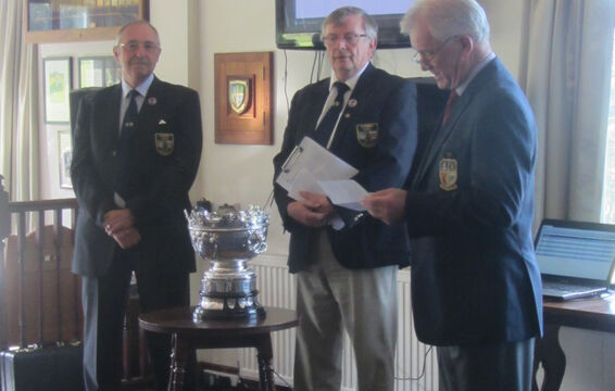 #caption-120 President, Secretary Tom and Ulverston Captain Frank Wickenden